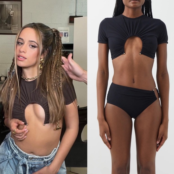 Christopher Esber Ruched Prong Tee - Picture 1 of 6